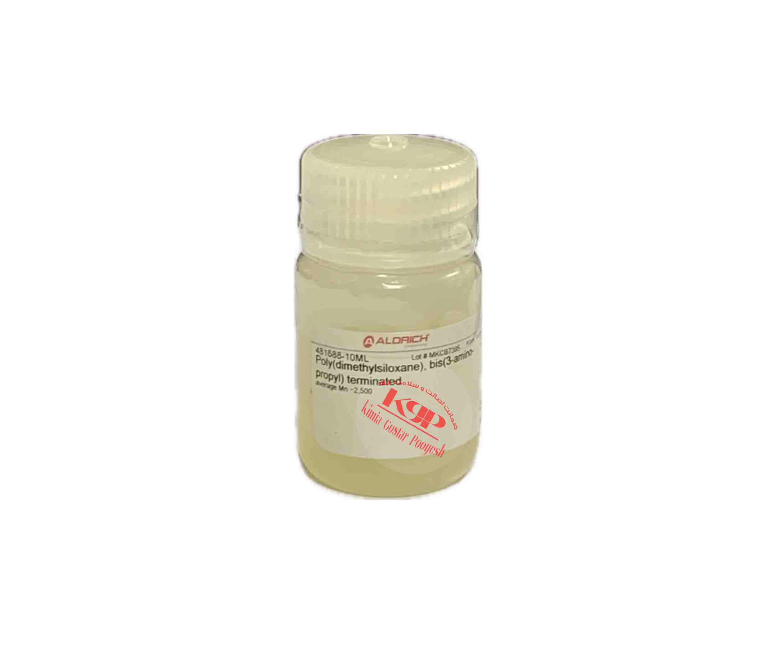 Poly(dimethylsiloxane), bis(3-aminopropyl)-terminated – Sigma Aldrich | پلی‌دی‌متیل‌سیلوکسان آمینو-ترمینال